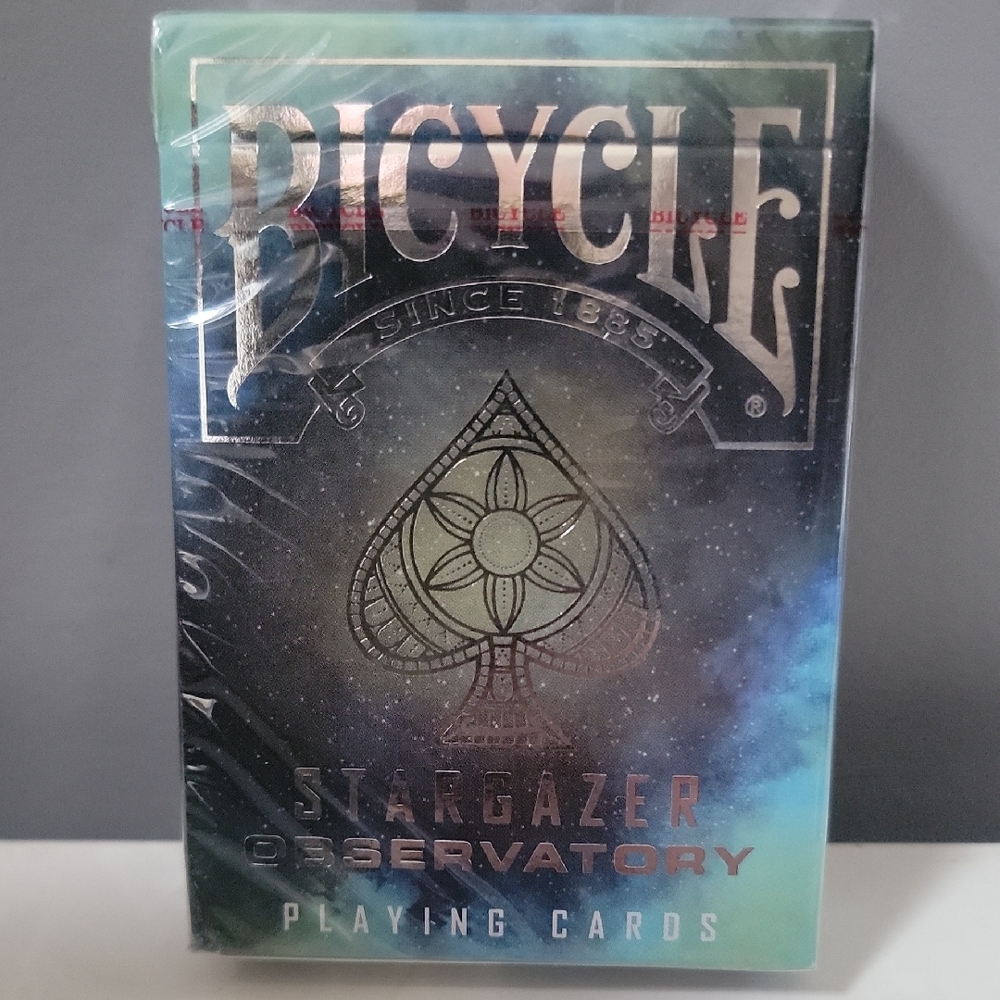 Bicycle Stargazer Observatory Playing Cards